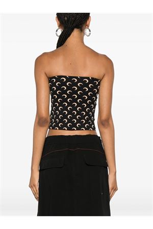 Top bustier corto senza maniche MARINE SERRE | WTS011ACJER0001IT99